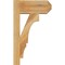 Ekena Millwork Balboa Craftsman Rough Sawn Outlooker, Western Red Cedar, 6"W x 12"D x 20"H OUT06X12X20BOA04RWR - alternate 4